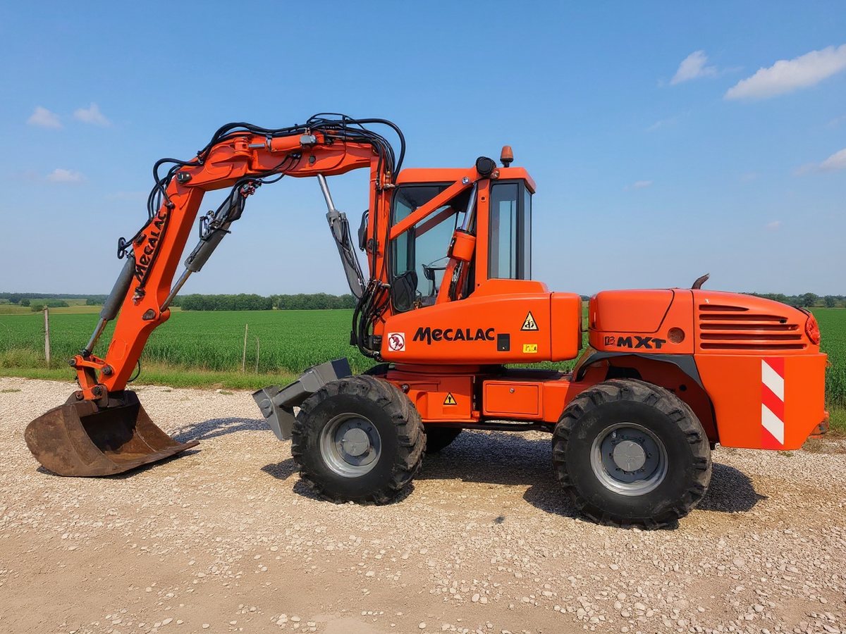 Koparka kołowa Mecalac 12 MXT